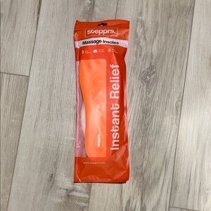 SteppRs Massage Insoles - Orange Instant Relief